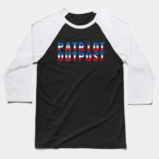 Patriot Outpost Red, White, Blue Baseball T-Shirt